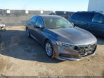 2019 Honda Accord Lx Gray vin: 1HGCV1F15KA120699