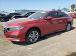 2019 Honda Accord Lx Red vin: 1HGCV1F15KA155100