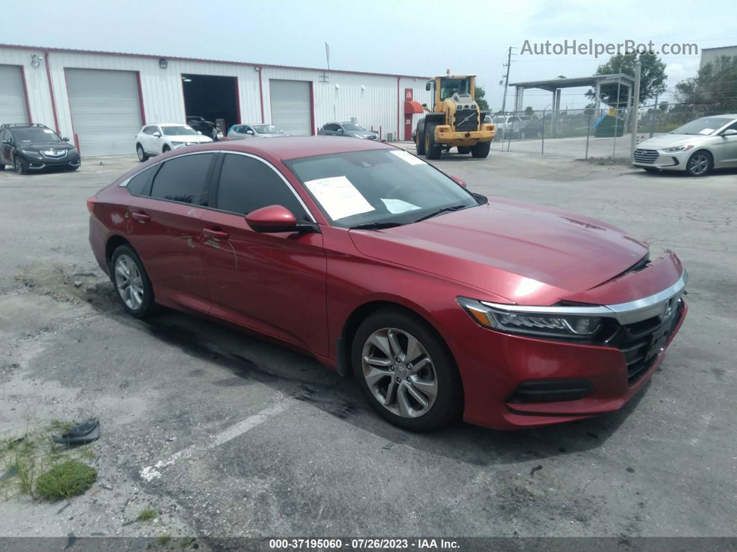 2020 Honda Accord Sedan Lx Red vin: 1HGCV1F15LA000841