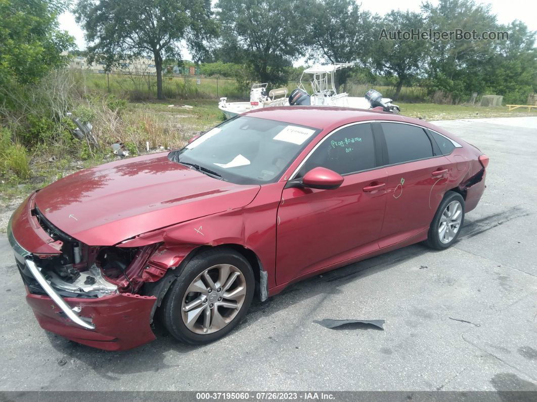 2020 Honda Accord Sedan Lx Red vin: 1HGCV1F15LA000841