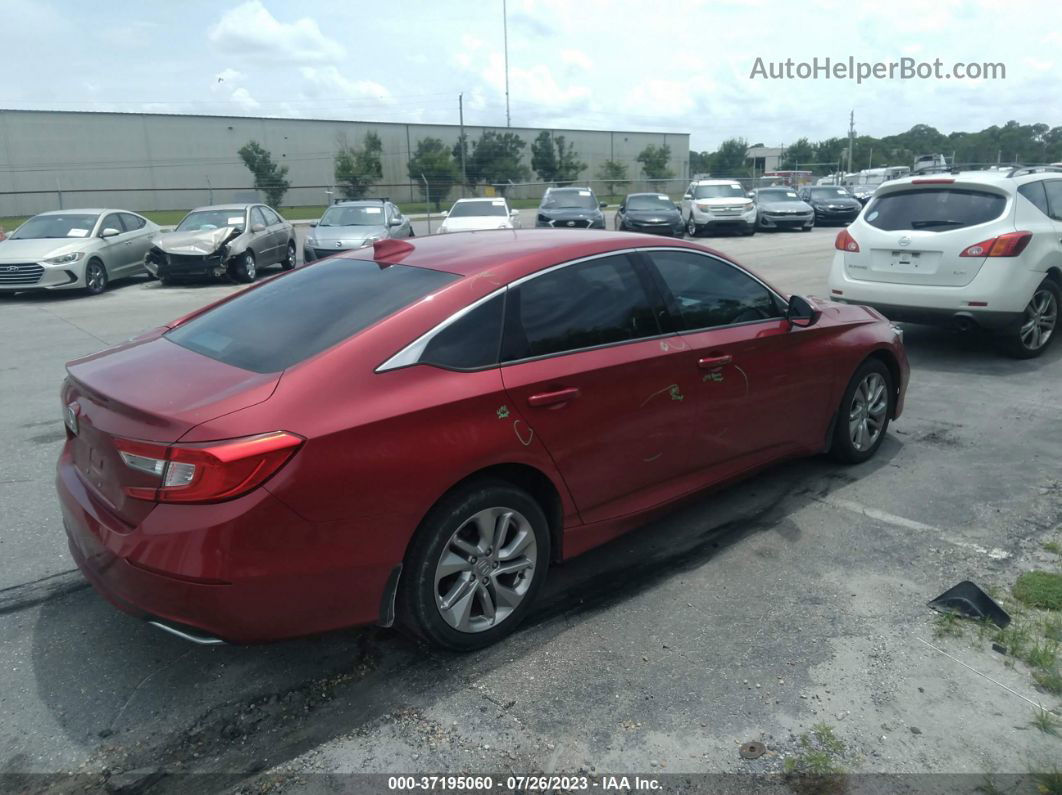 2020 Honda Accord Sedan Lx Red vin: 1HGCV1F15LA000841