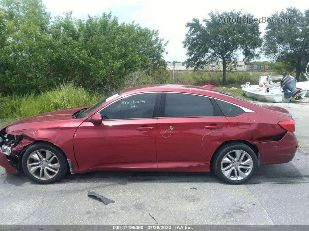 2020 Honda Accord Sedan Lx Red vin: 1HGCV1F15LA000841