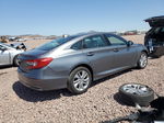 2020 Honda Accord Lx Gray vin: 1HGCV1F15LA013055