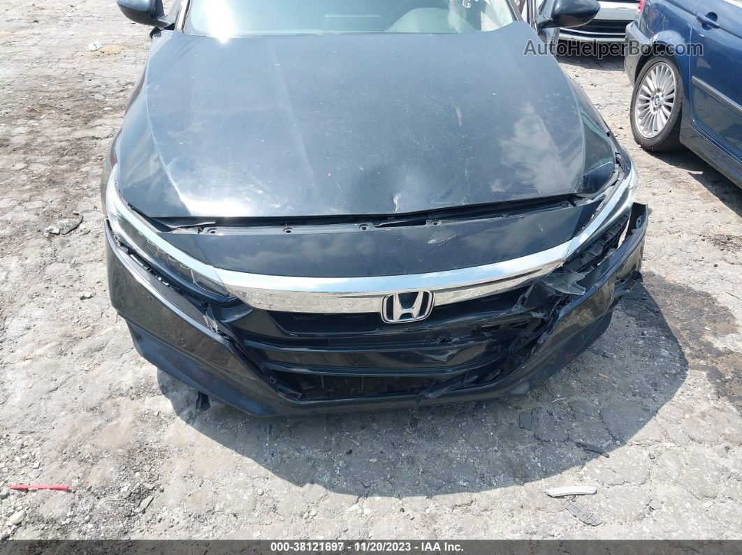 2020 Honda Accord Lx Black vin: 1HGCV1F15LA032186