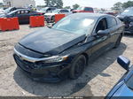 2020 Honda Accord Lx Black vin: 1HGCV1F15LA032186