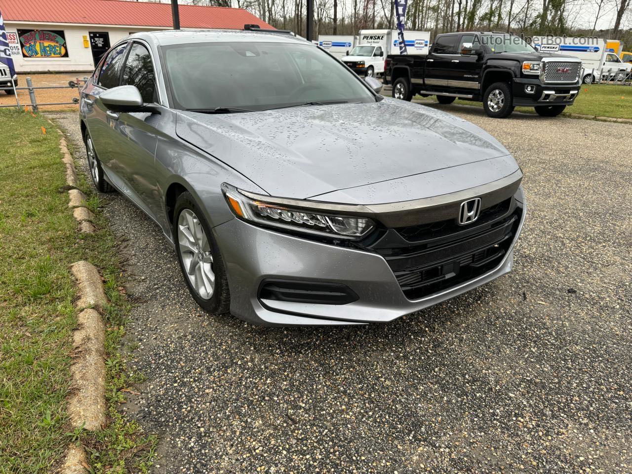 2020 Honda Accord Lx Silver vin: 1HGCV1F15LA051692