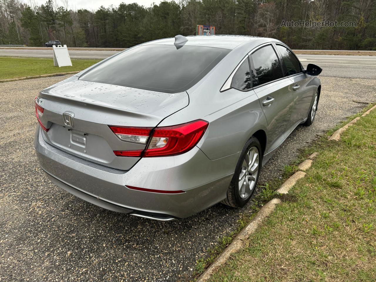 2020 Honda Accord Lx Silver vin: 1HGCV1F15LA051692