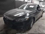 2020 Honda Accord Lx Black vin: 1HGCV1F15LA088810