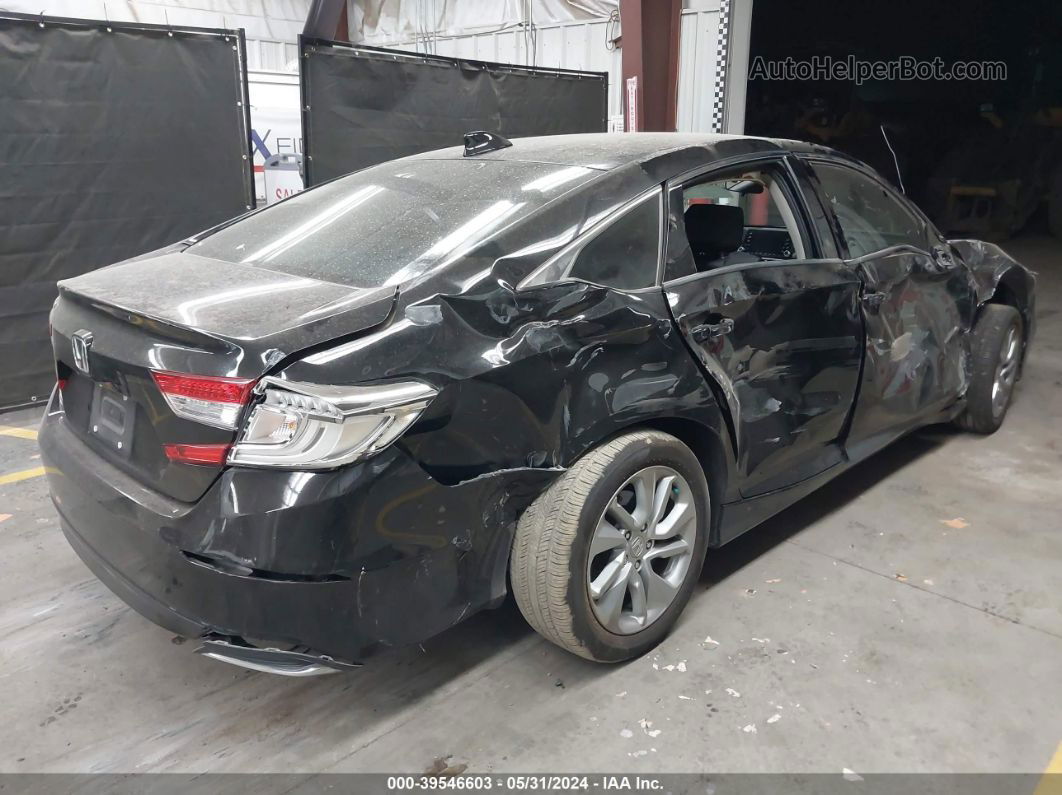 2020 Honda Accord Lx Черный vin: 1HGCV1F15LA088810