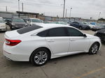 2020 Honda Accord Lx White vin: 1HGCV1F15LA092971