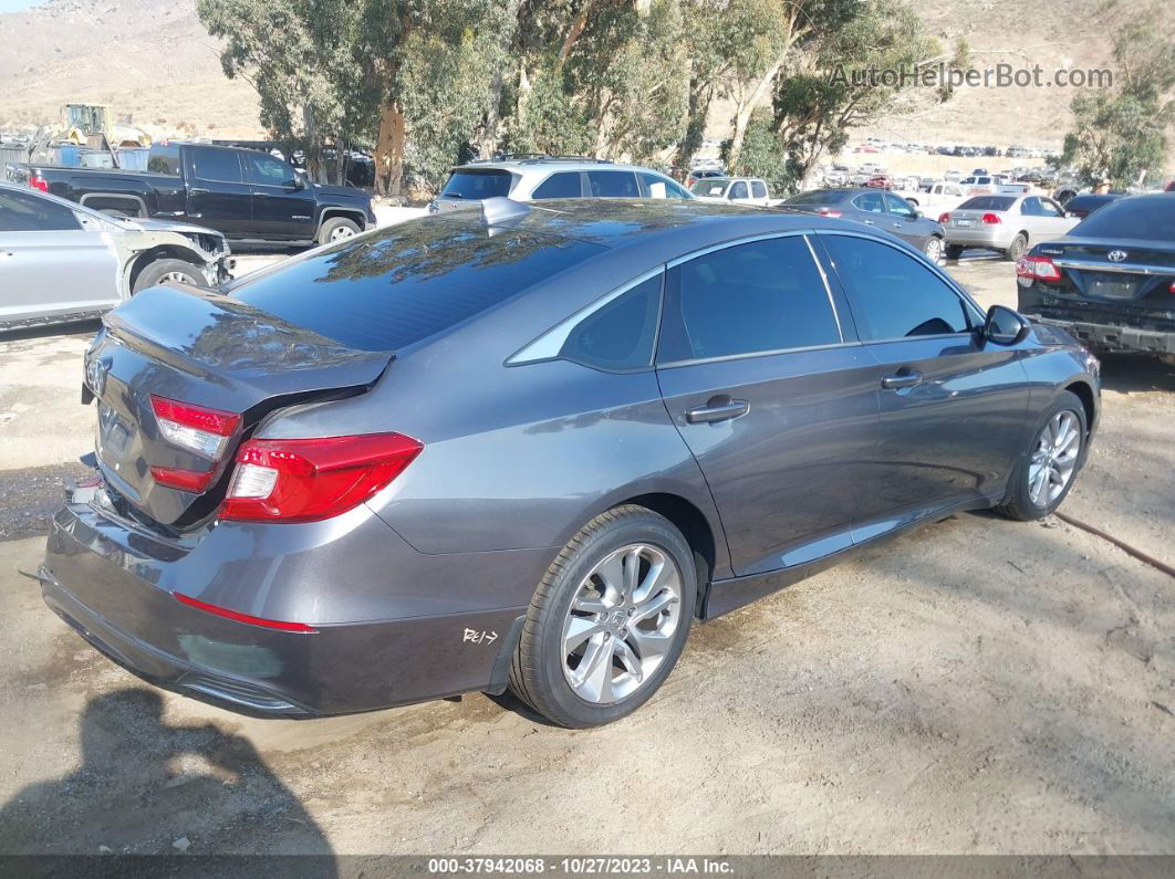 2020 Honda Accord Lx Gray vin: 1HGCV1F15LA110465