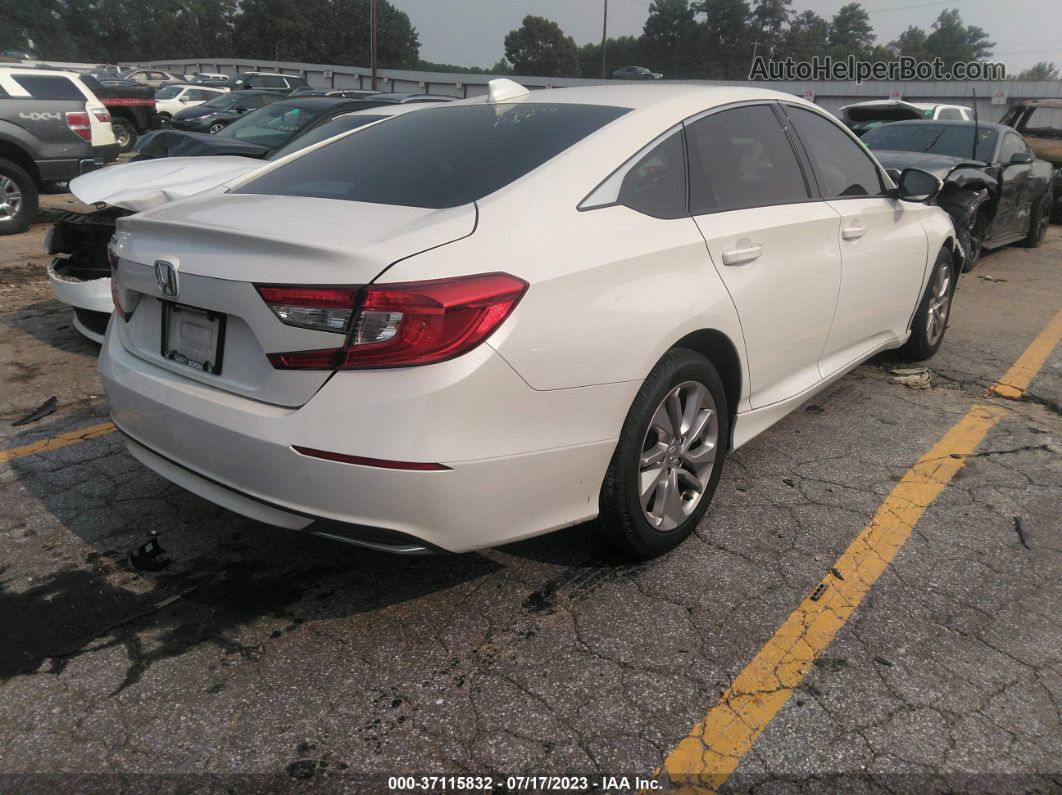 2020 Honda Accord Sedan Lx White vin: 1HGCV1F15LA139786