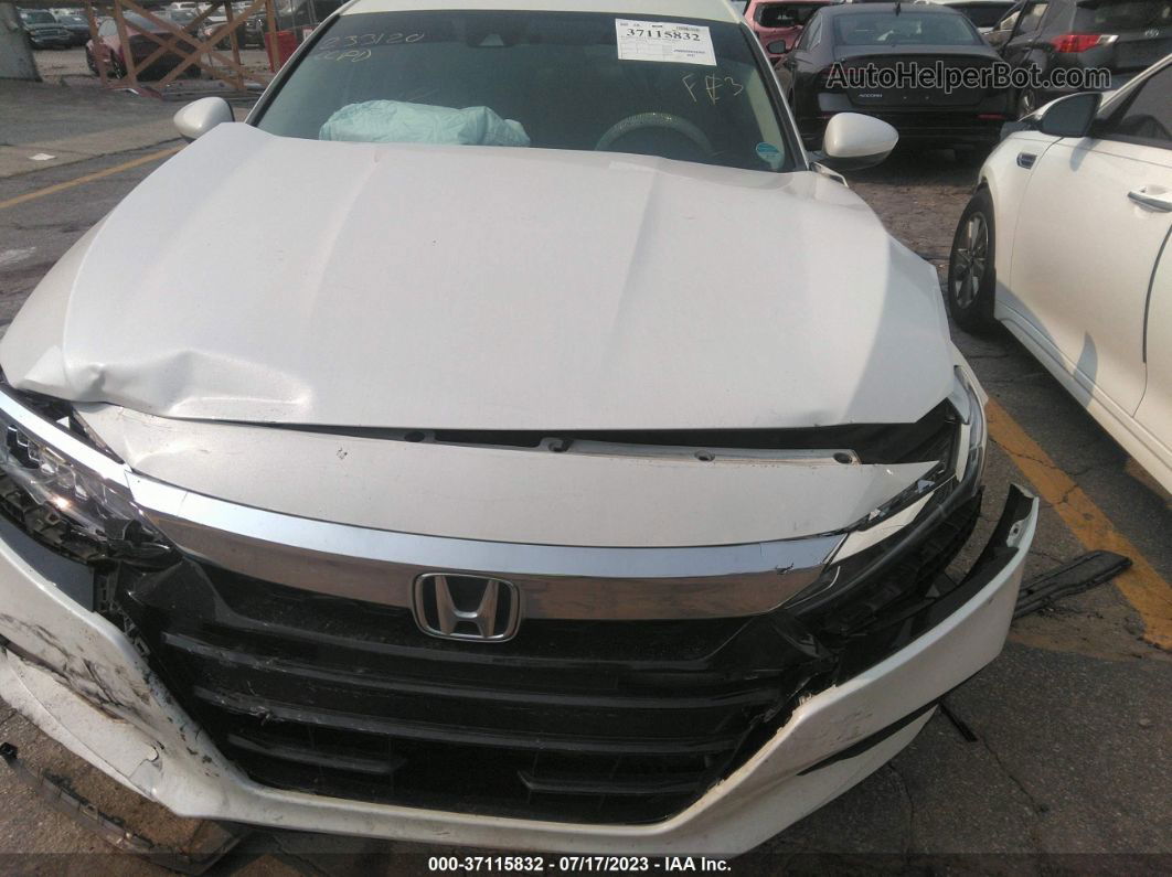 2020 Honda Accord Sedan Lx White vin: 1HGCV1F15LA139786