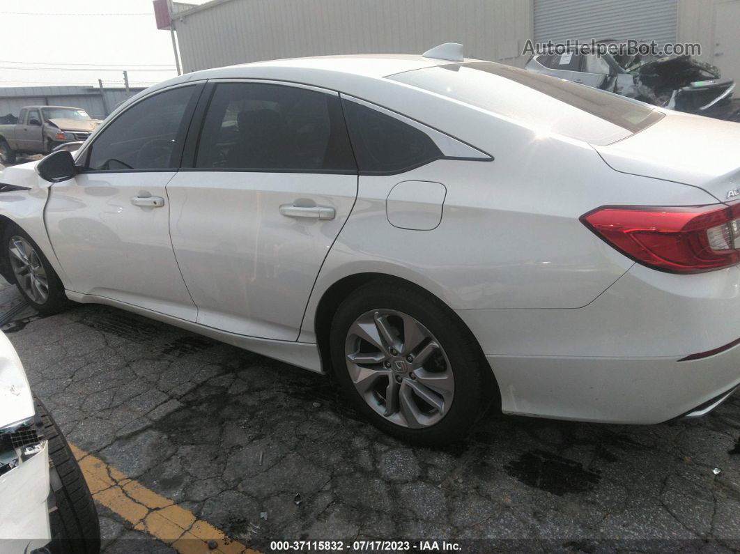 2020 Honda Accord Sedan Lx White vin: 1HGCV1F15LA139786