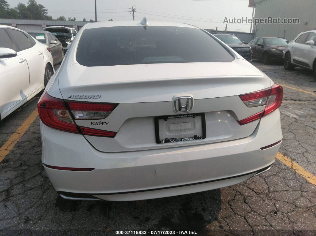 2020 Honda Accord Sedan Lx White vin: 1HGCV1F15LA139786