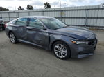 2018 Honda Accord Lx Gray vin: 1HGCV1F16JA108771