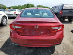 2018 Honda Accord Lx Red vin: 1HGCV1F16JA143133