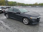 2018 Honda Accord Lx Black vin: 1HGCV1F16JA144508