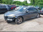 2018 Honda Accord Lx Gray vin: 1HGCV1F16JA165827