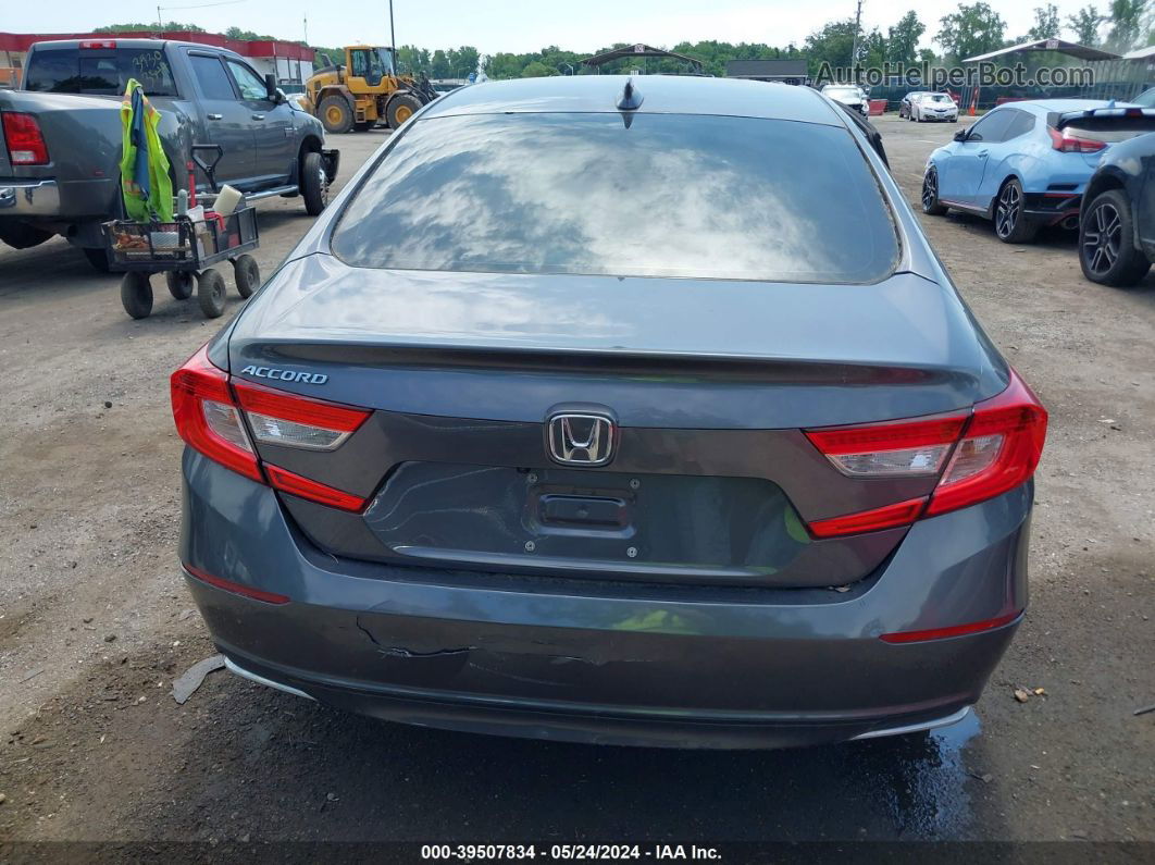 2018 Honda Accord Lx Серый vin: 1HGCV1F16JA165827