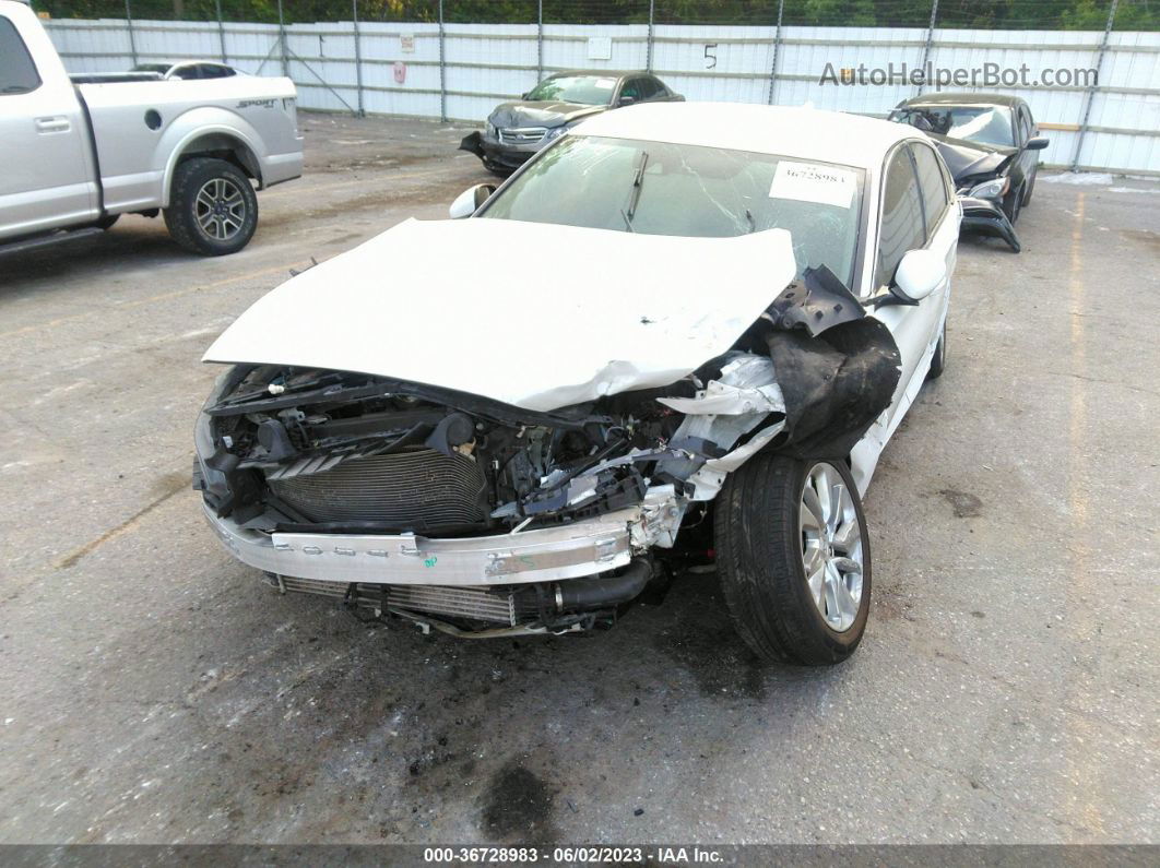 2018 Honda Accord Sedan Lx 1.5t White vin: 1HGCV1F16JA170641