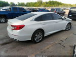 2018 Honda Accord Sedan Lx 1.5t White vin: 1HGCV1F16JA170641