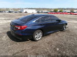 2018 Honda Accord Lx Blue vin: 1HGCV1F16JA247377