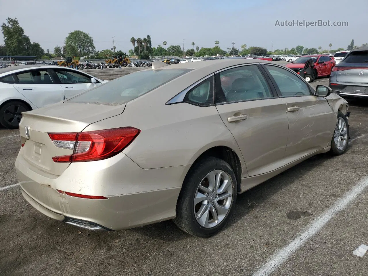 2018 Honda Accord Lx Gold vin: 1HGCV1F16JA254846