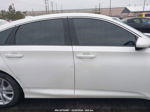 2018 Honda Accord Lx White vin: 1HGCV1F16JA255429