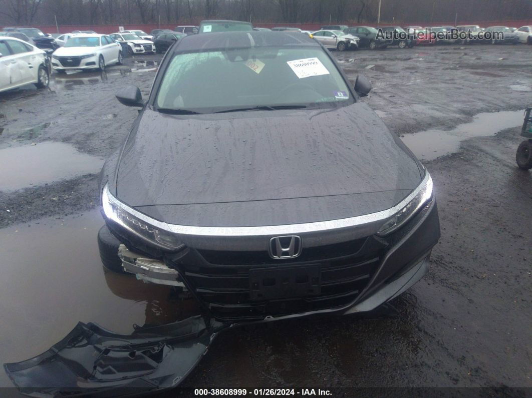 2019 Honda Accord Lx Gray vin: 1HGCV1F16KA005982