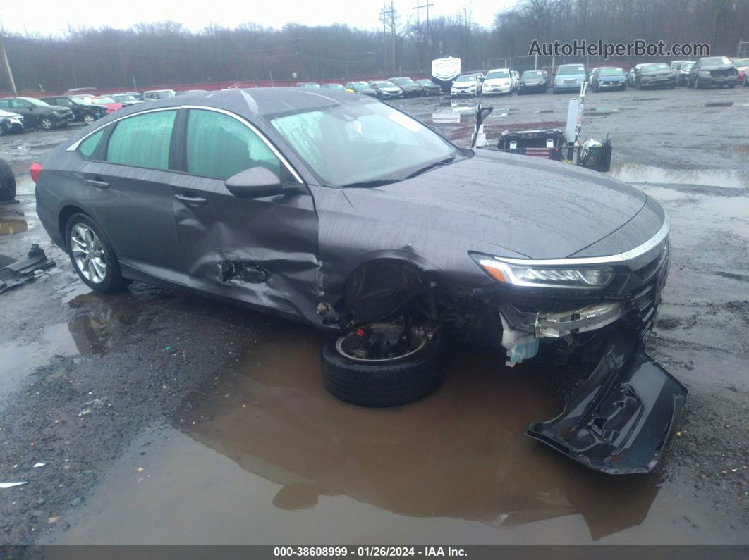 2019 Honda Accord Lx Gray vin: 1HGCV1F16KA005982