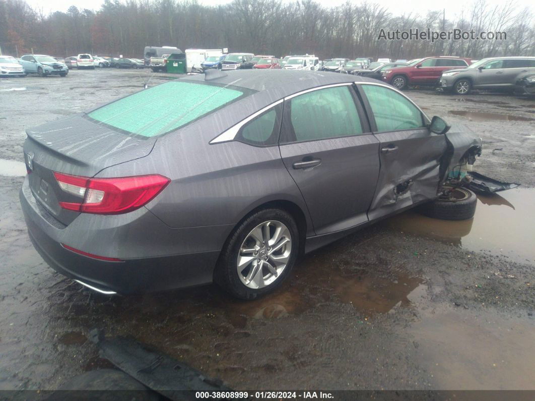 2019 Honda Accord Lx Gray vin: 1HGCV1F16KA005982