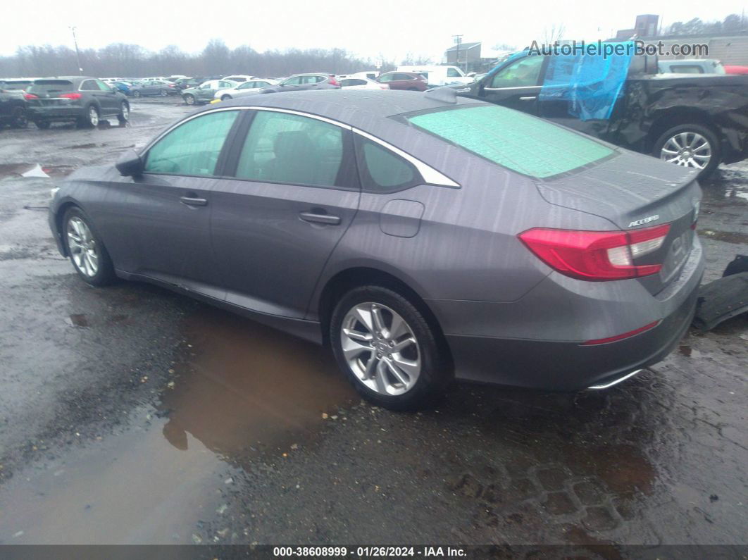 2019 Honda Accord Lx Gray vin: 1HGCV1F16KA005982