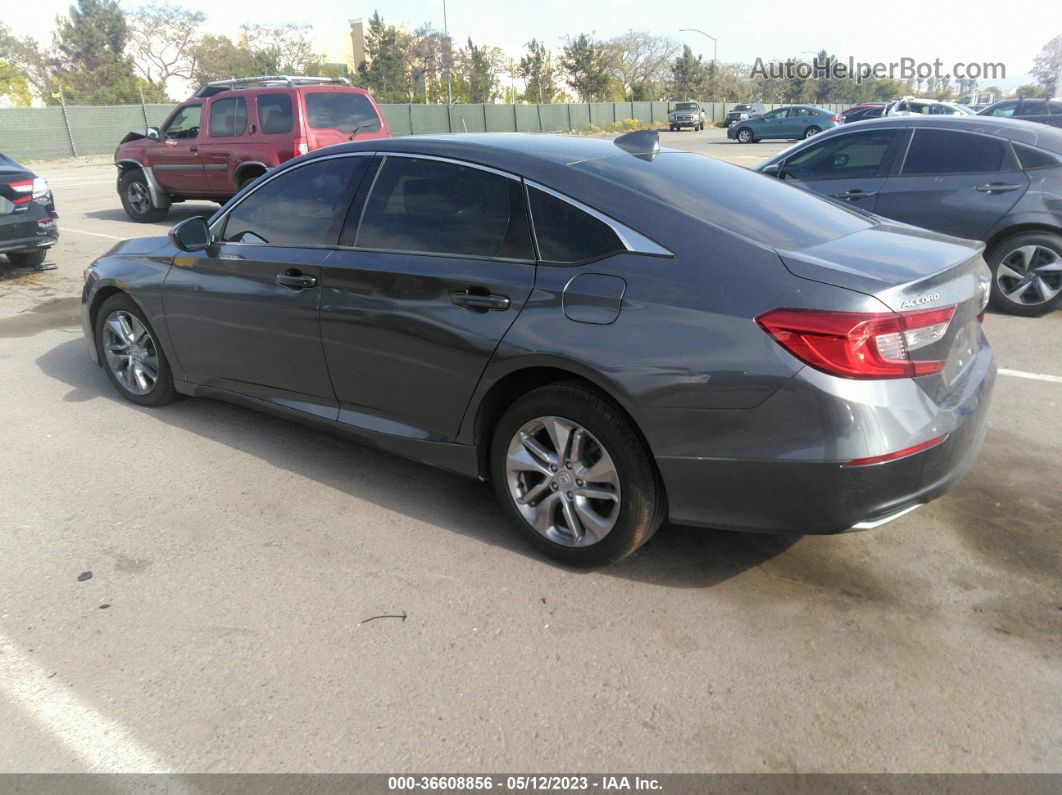 2019 Honda Accord Lx Gray vin: 1HGCV1F16KA083579