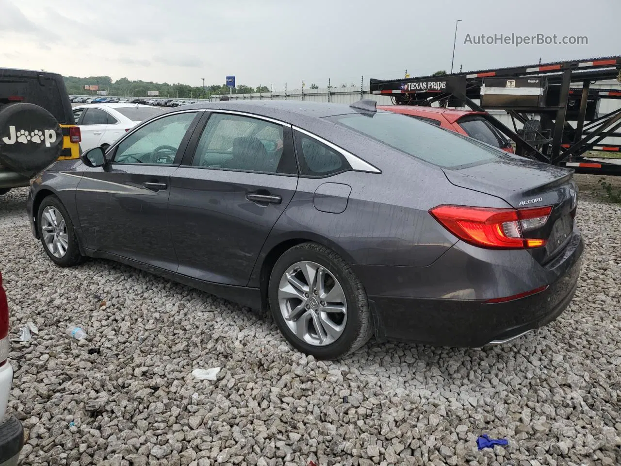 2019 Honda Accord Lx Угольный vin: 1HGCV1F16KA149371