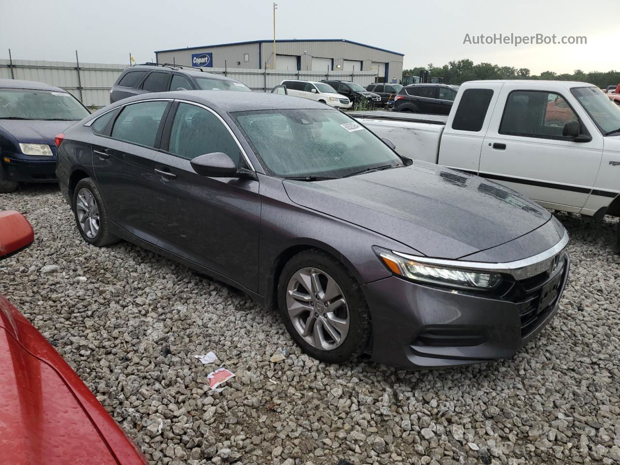 2019 Honda Accord Lx Угольный vin: 1HGCV1F16KA149371