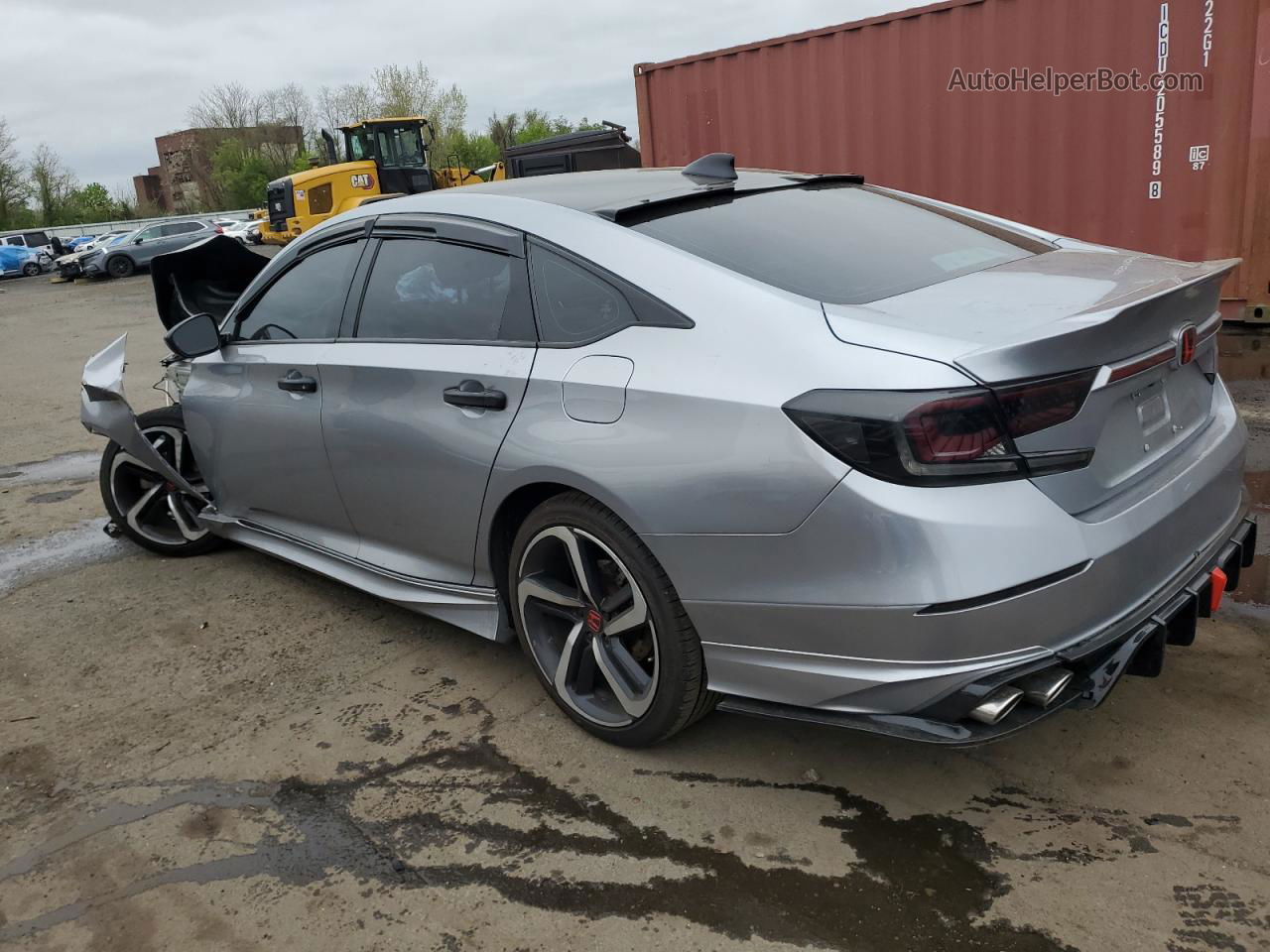 2020 Honda Accord Lx Silver vin: 1HGCV1F16LA054925