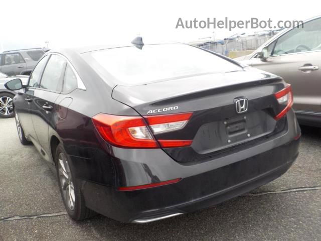 2020 Honda Accord Sedan Lx Black vin: 1HGCV1F16LA077332