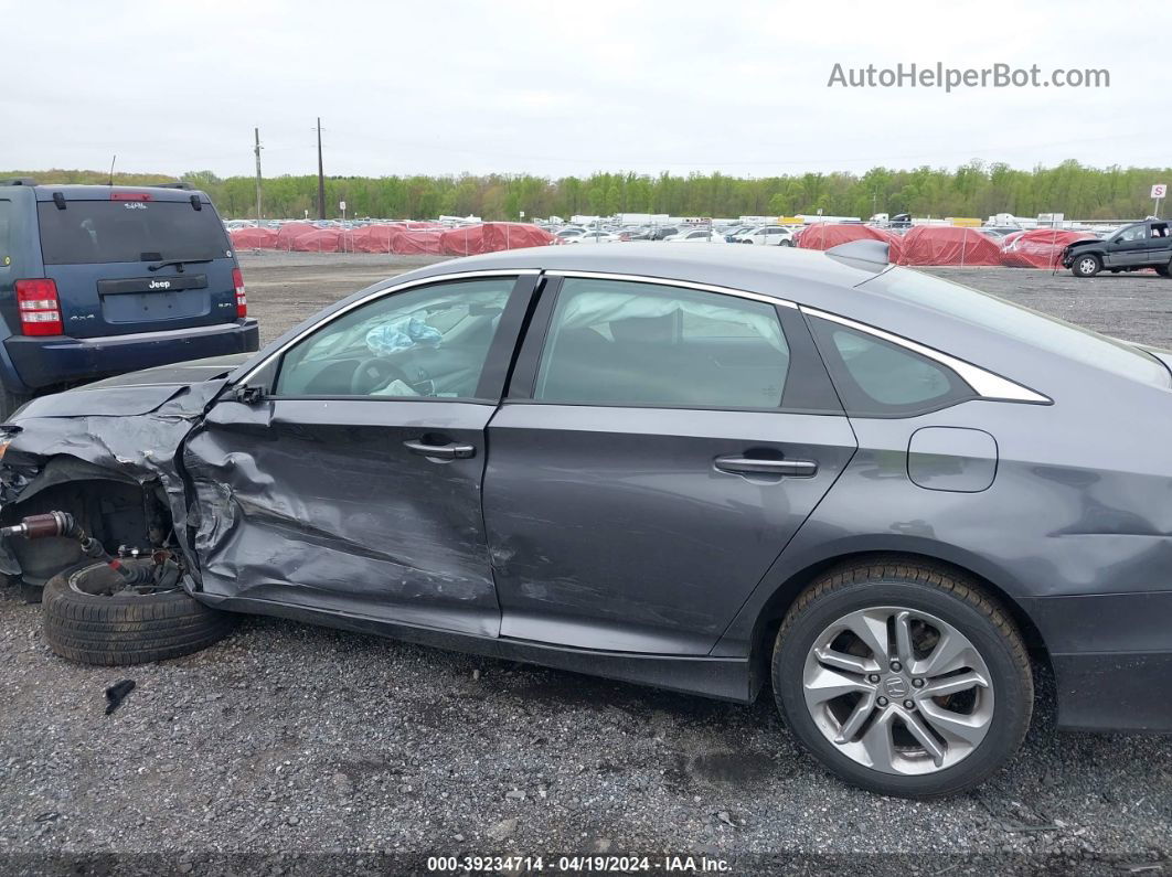 2020 Honda Accord Lx Gray vin: 1HGCV1F16LA095068