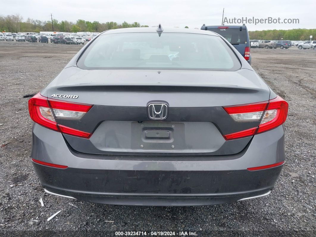 2020 Honda Accord Lx Gray vin: 1HGCV1F16LA095068