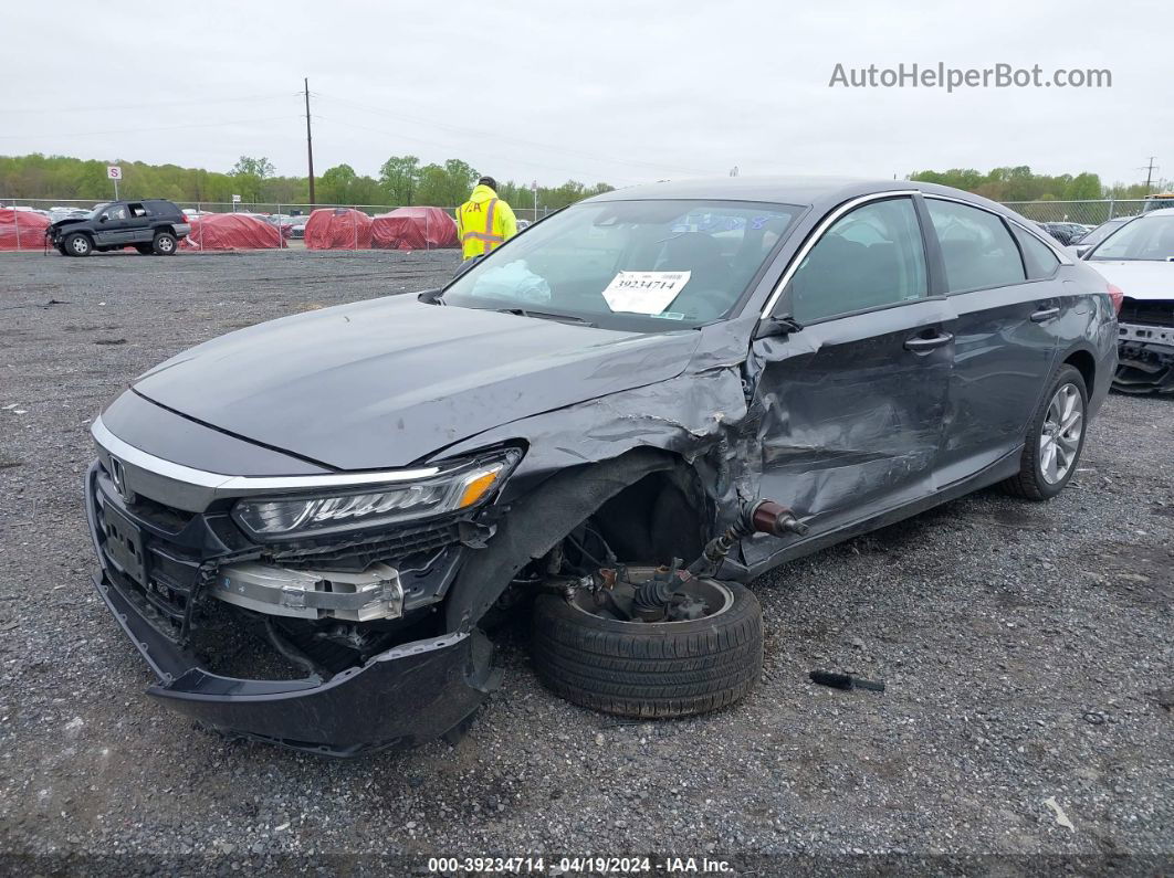 2020 Honda Accord Lx Gray vin: 1HGCV1F16LA095068