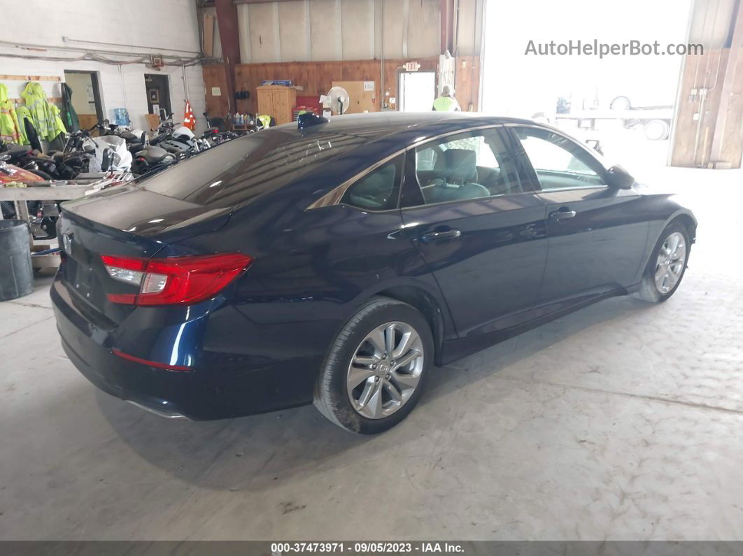 2020 Honda Accord Sedan Lx Темно-синий vin: 1HGCV1F16LA106814