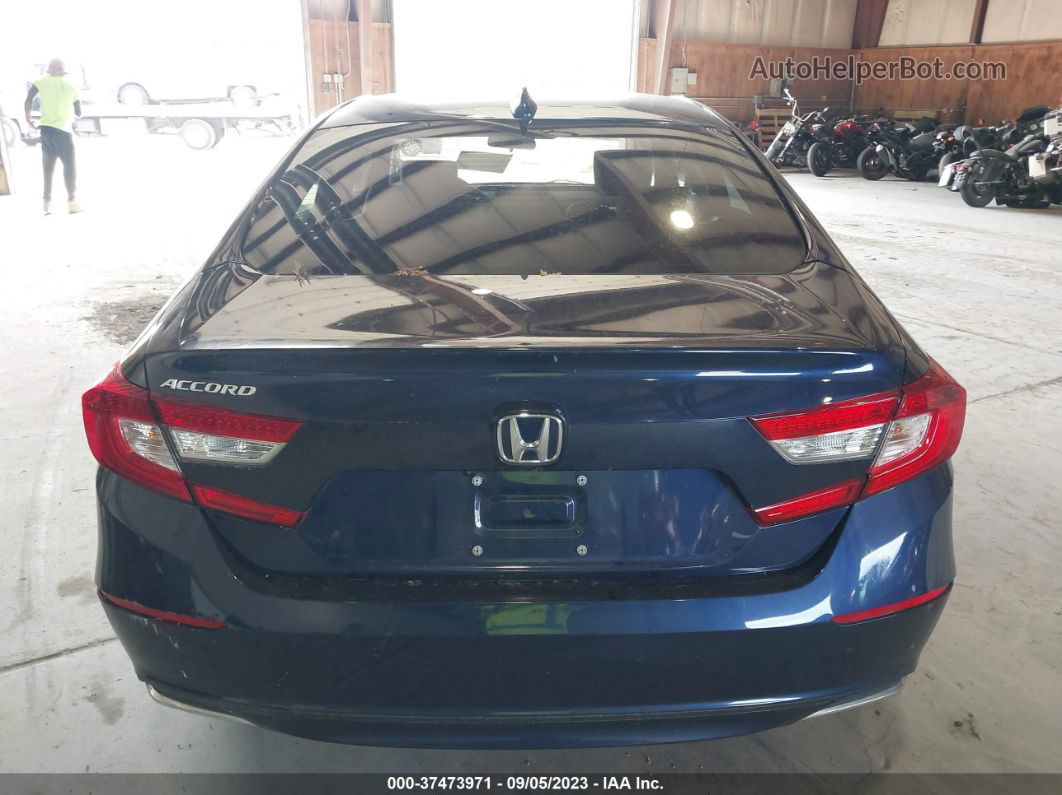 2020 Honda Accord Sedan Lx Темно-синий vin: 1HGCV1F16LA106814