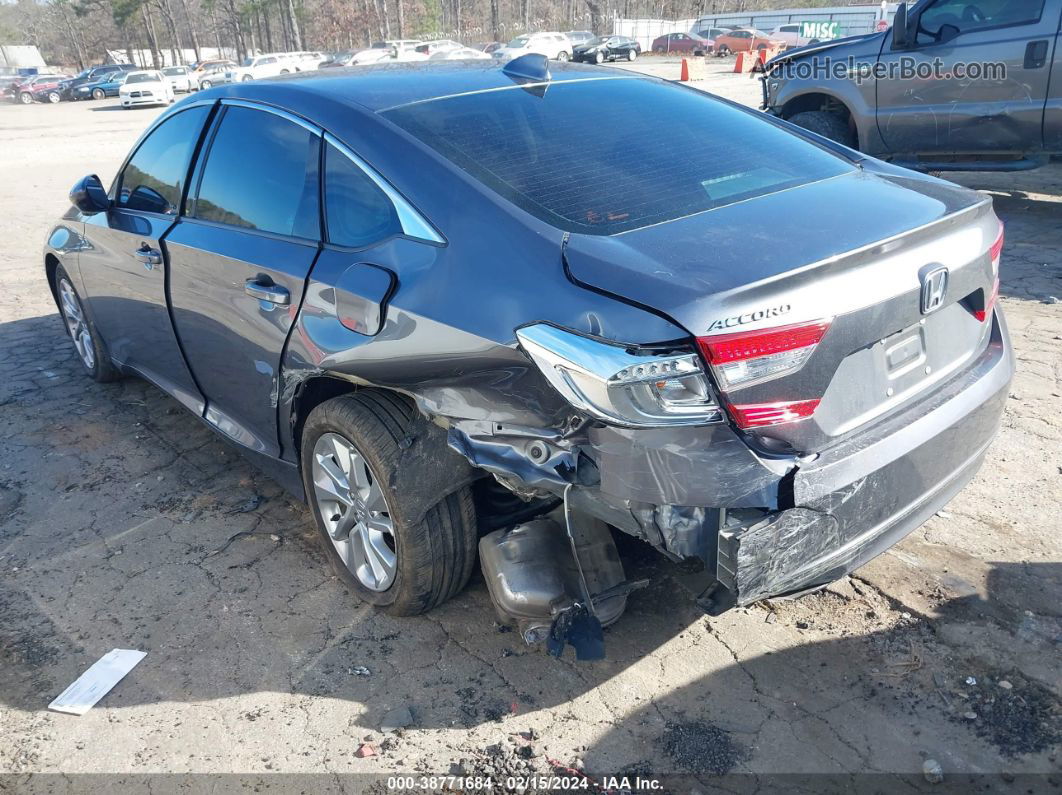 2020 Honda Accord Lx Gray vin: 1HGCV1F16LA108563