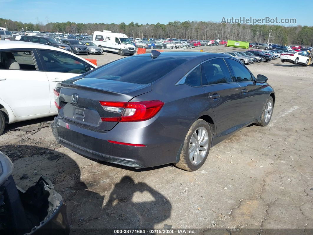 2020 Honda Accord Lx Gray vin: 1HGCV1F16LA108563