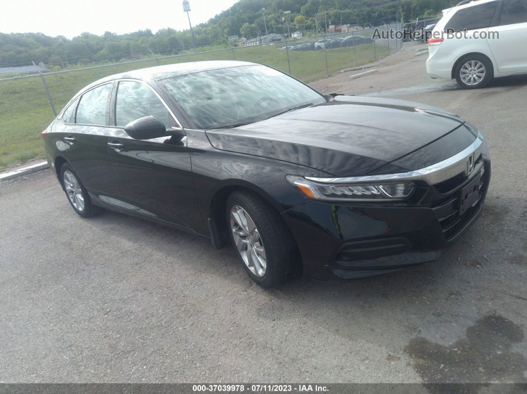 2020 Honda Accord Sedan Lx Black vin: 1HGCV1F16LA124357