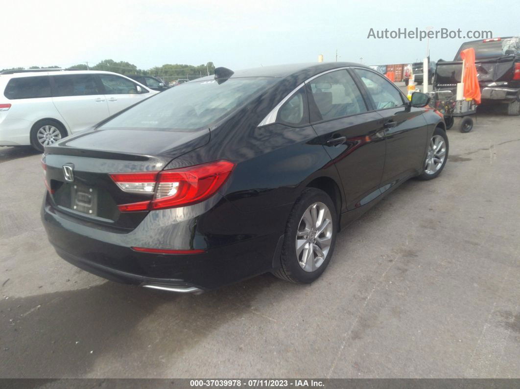 2020 Honda Accord Sedan Lx Black vin: 1HGCV1F16LA124357