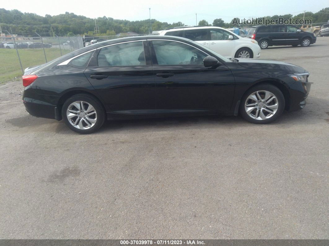 2020 Honda Accord Sedan Lx Black vin: 1HGCV1F16LA124357