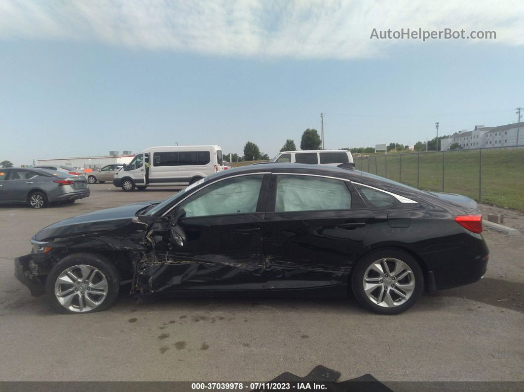 2020 Honda Accord Sedan Lx Black vin: 1HGCV1F16LA124357