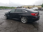 2018 Honda Accord Lx Black vin: 1HGCV1F17JA009134